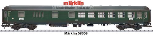 Märklin I 58056 Schnellzugwagen BD4üm-61, DB, EP III, gealtert