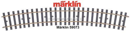 Märklin I 59073 gebogenes Gleis R 1.394 mm 22,5 °