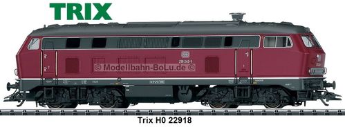 Trix H0 22918 Diesellokomotive Baureihe 218 (werkseitig ausverkauft)