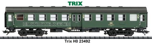 Trix H0 23492 Vierachsiger Umbauwagen Byg 514, 2.Kl.DB