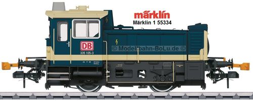 Märklin I 55334 Dieselkleinlokomotive Baureihe 335 (Köf III)