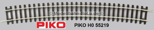 PIKO H0 55219-1 Bogen R9, 908 mm (1 Stück)