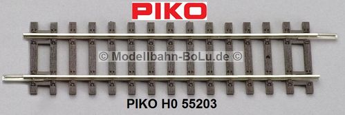 PIKO H0 55203-6 Gerade, G 115 mm (VE 6 Stück)