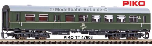 PIKO TT 47606 Rekowagen 2. Klasse mit Gepäckabteil BDghw III (werkseitig ausverkauft)