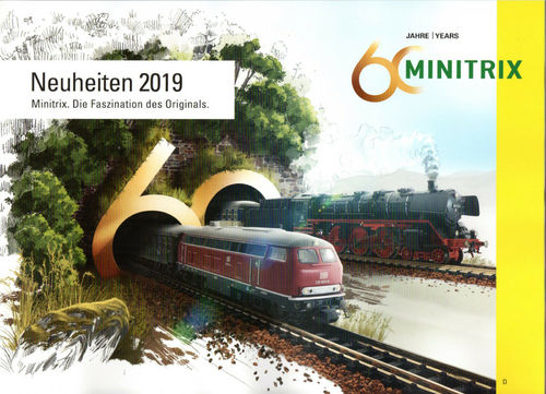 MINITRIX Neuheiten-Katalog 2019