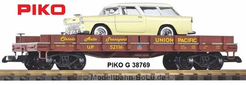 PIKO G 38769 Autotransportwagen beladen mit Chevy Nomad
