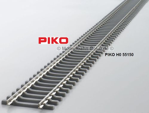 PIKO H0 55150-1 Flexgleis G 940 mm mit Betonschwellen (1 Stück)