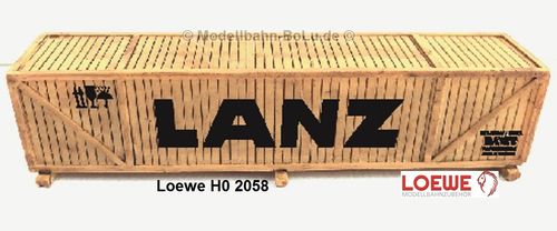 LOEWE H0 2058 Maschinenkiste "LANZ" / HO (werkseitig ausverkauft)