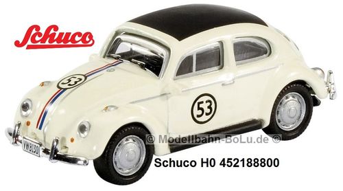 Schuco 452188800 VW Käfer #53 "Rallye", 1:87