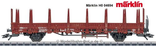 NEU Märklin H0 29051-7 Rungenwagen Kbs 443 der DB 
