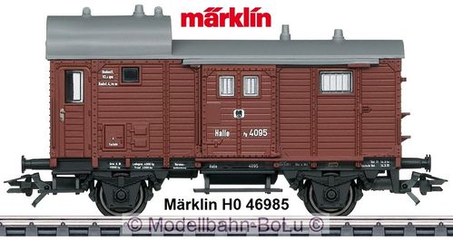 Märklin H0 46985 Güterzugbegleitwagen zur T3; KPEV; Epoche I (werksseitig ausverkauft)
